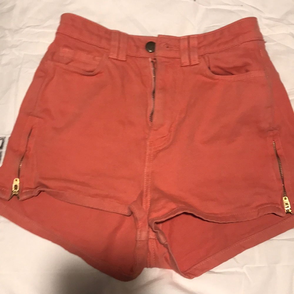 High waist shorts